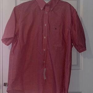 Men’s Tommy Hilfiger top cardinal size 17
